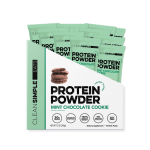Protein Powder: Mint Chocolate Cookie (10 Single Serving Stick Packs)